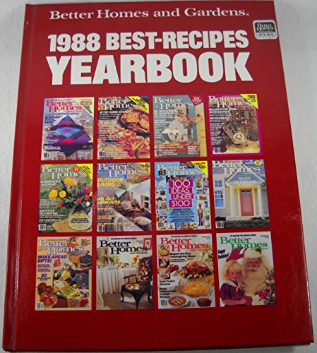 9780696021855: Better Homes and Gardens 1988 Best-Recipes Yearbook