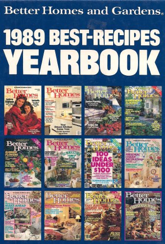 Beispielbild fr Better Homes and Garden Best Recipes Yearbook, 1989 zum Verkauf von Robinson Street Books, IOBA