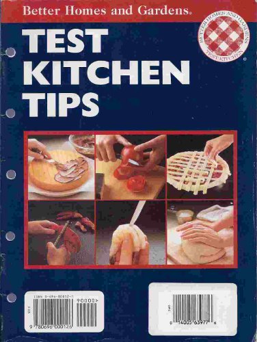 Beispielbild fr Test Kitchen Tips zum Verkauf von Wonder Book