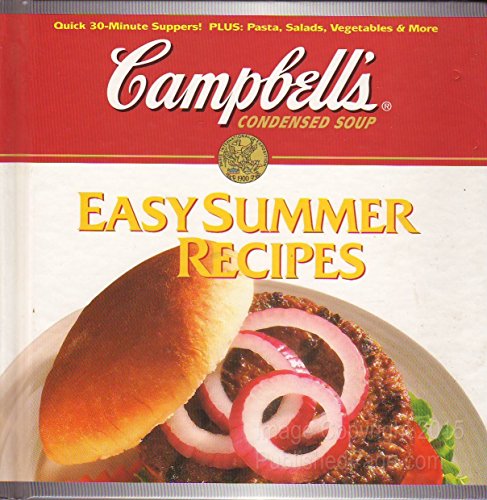 Imagen de archivo de Campbell's Easy Summer Recipes a la venta por BookHolders