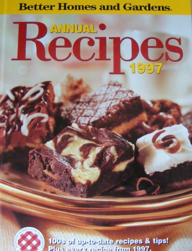 Imagen de archivo de Bh Annual Recipes 1997 a la venta por BookHolders