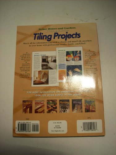 Beispielbild fr Step-by-Step Tiling Projects zum Verkauf von Better World Books