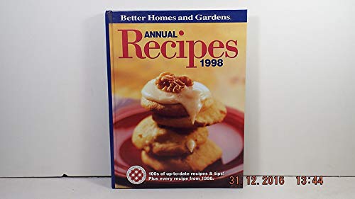 Better Homes And Gardens Annual Recipes 1998 By Byal Nancy Vg