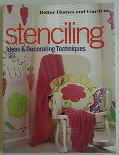 Stock image for Stenciling Ideas and Decorating Techniques: Ideas & Decorating Techniques for sale by The Warm Springs Book Company