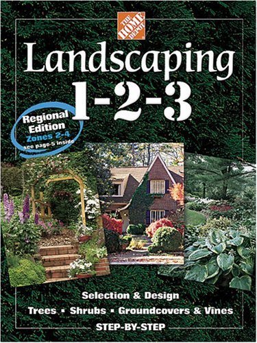 Beispielbild fr Landscaping 1-2-3: Regional Edition Zones 2-4 zum Verkauf von Wonder Book
