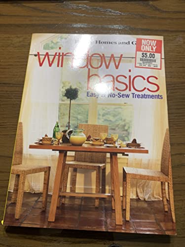 Beispielbild fr Window Basics: Easy & No Sew Treatments zum Verkauf von SecondSale