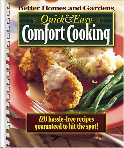 Stock image for QUICK & EASY COMFORT COOKING (BE for sale by BennettBooksLtd