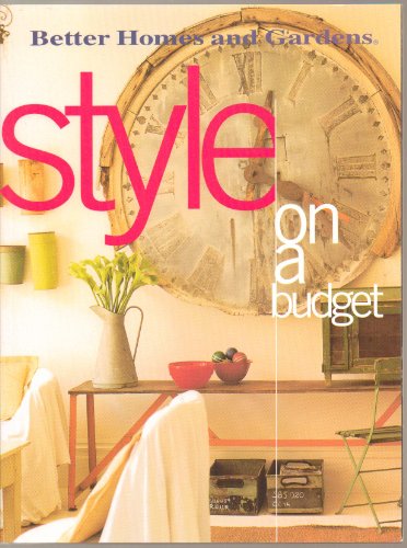 Beispielbild fr Style On a Budget (Better Homes & Gardens) zum Verkauf von Wonder Book