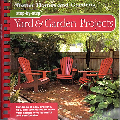 9780696215872: Step-By-Step Yard & Garden Projects