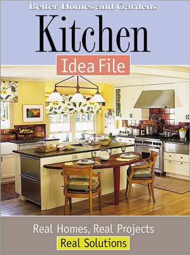 Beispielbild fr Better Homes and Gardens Kitchen Idea File -- Real Homes, Real Projects, Real Solutions zum Verkauf von gigabooks