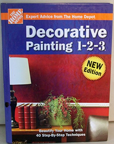 Decorative Painting 1-2-3 (HOME DEPOT Expert Advice From The Home Depot) Beautify your home with 40 step-by-step techniques. Personalize your rooms with paint techniques. Give plain walls dimension, depth and distinctive character with decorative paint techniques.