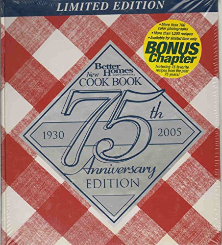 Stock image for Better Homes and Gardens New Cook Book, 75th Anniversary Edition for sale by Zoom Books Company