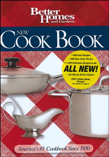 Better Homes and Gardens New Cook Book (Better Homes & Gardens Plaid) - Better Homes and Gardens