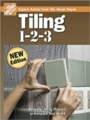 Stock image for Tiling 1-2-3 (HOME DEPOT 1-2-3) for sale by Hippo Books