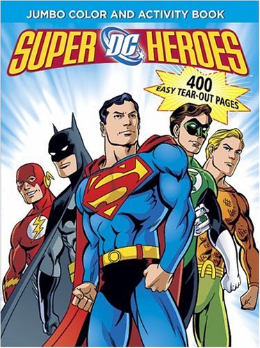 Imagen de archivo de DC Heroes Jumbo Color & Activity Book a la venta por ThriftBooks-Dallas