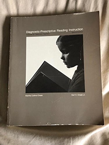 Imagen de archivo de Diagnostic-prescriptive reading instruction: A guide for classroom teachers a la venta por HPB-Red