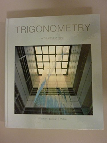 9780697002365: Trigonometry With Applications