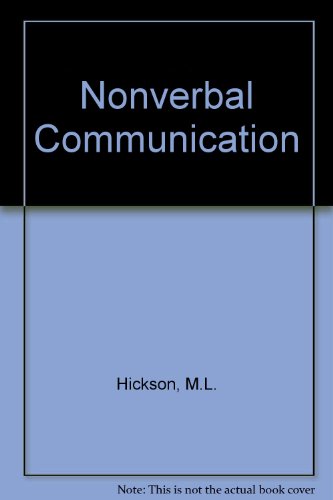 9780697003133: Nonverbal Communication
