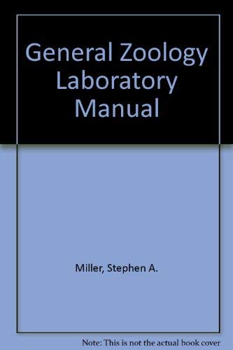Stock image for General Zoology Laboratory Manual for sale by HPB-Ruby