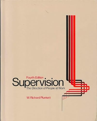 9780697006332: Supervision: The direction of people at work