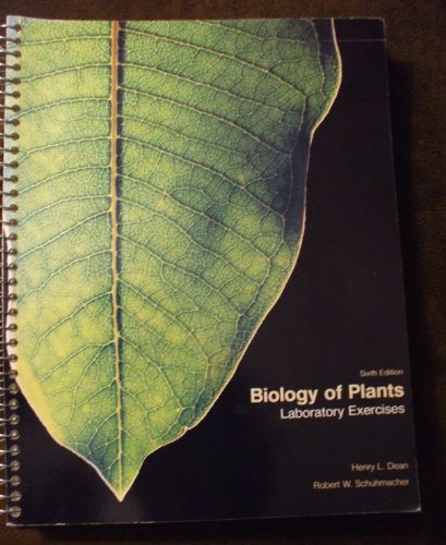 9780697006448: Biology of Plants: Laboratory Exercises