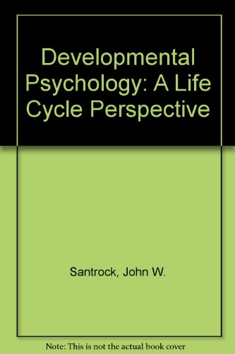 Beispielbild fr Developmental Psychology: A Life Cycle Perspective zum Verkauf von HPB-Red