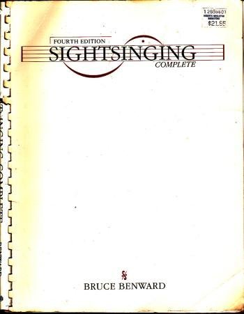 Stock image for Sightsinging Complete for sale by POQUETTE'S BOOKS