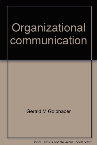 9780697009265: Organizational communication