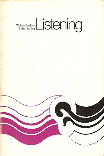 Stock image for Listening for sale by Wonder Book