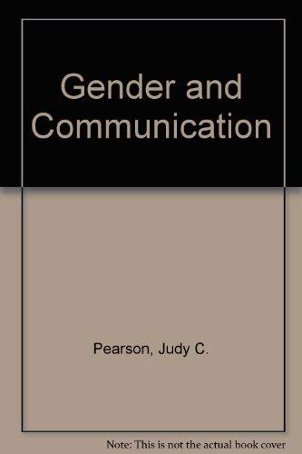 Imagen de archivo de Gender and Communication a la venta por Basement Seller 101