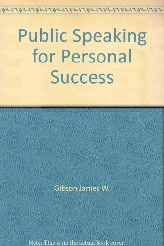 9780697030337: Title: Public speaking for personal success