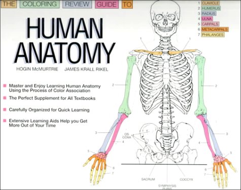 Stock image for The Coloring Review Guide To Human Anatomy for sale by Front Cover Books