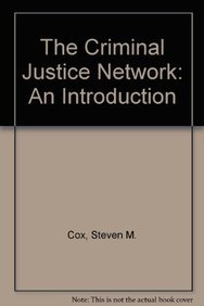 Beispielbild fr Criminal Justice Network an Introduction zum Verkauf von Books Puddle