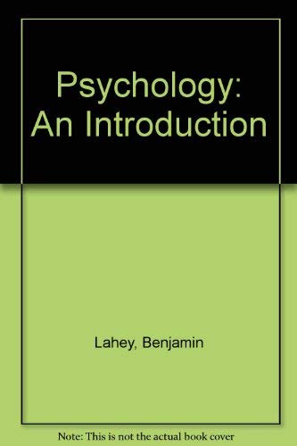 Imagen de archivo de Psychology: An Introduction a la venta por Wonder Book