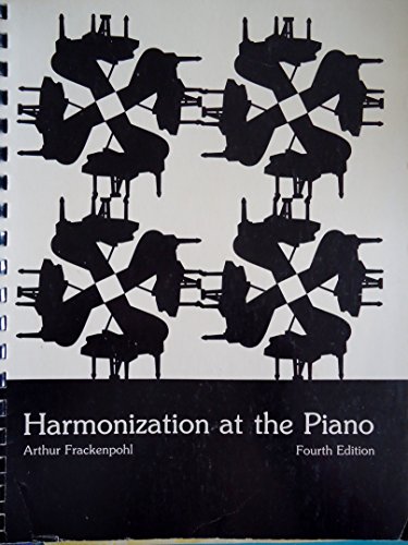 Beispielbild fr Harmonization At the Piano zum Verkauf von Wonder Book