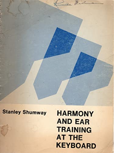 Stock image for Harmony and Ear Training At the Keyboard for sale by BookHolders