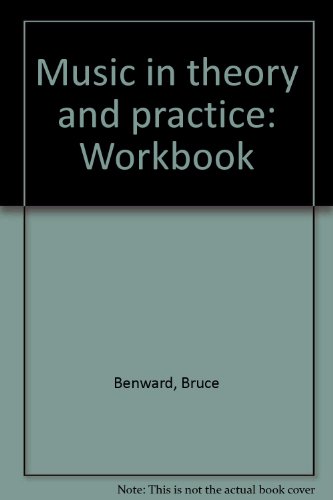Stock image for Music in theory and practice: Workbook for sale by HPB-Emerald