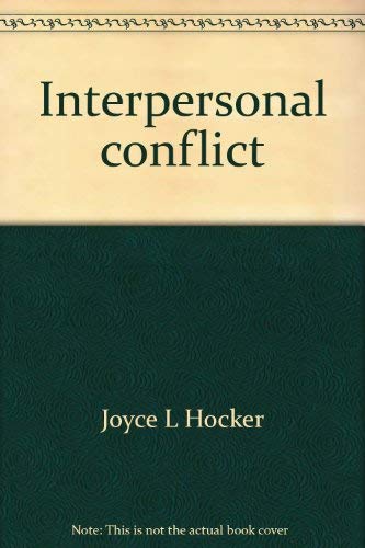 9780697041210: Title: Interpersonal Conflict