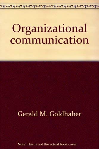 Beispielbild fr Organizational communication zum Verkauf von BooksRun
