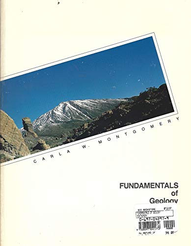 Stock image for Fundamentals of Geology [Feb 01, 1989] Montgomery, Carla W. for sale by HPB Inc.