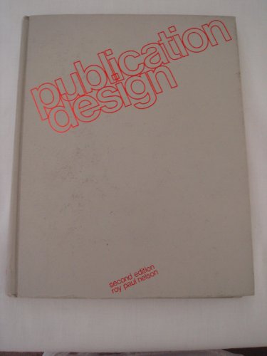 Beispielbild fr Publication Design zum Verkauf von Better World Books