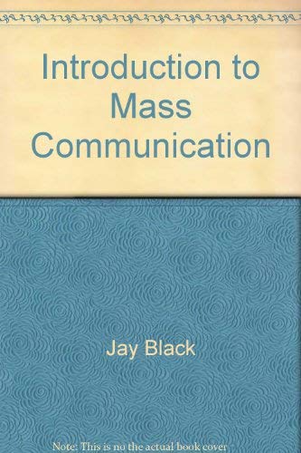 Imagen de archivo de Introduction to mass communication a la venta por Wonder Book