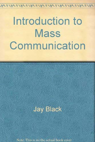 Stock image for Introduction to mass communication for sale by Wonder Book