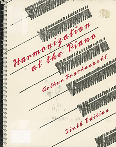 Harmonization at the Piano - Arthur Frackenpohl