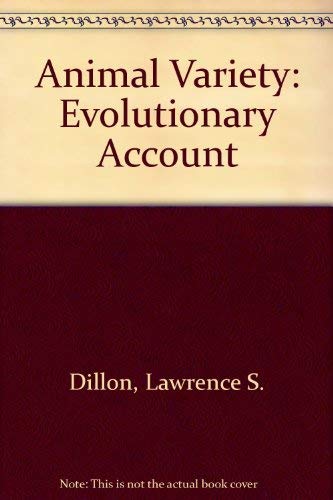 Animal Variety: An Evolutionary Account. 4th ed.