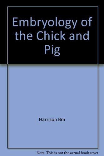 Embryology of the Chick and Pig