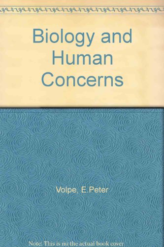 Stock image for Biology and human concerns for sale by HPB-Red