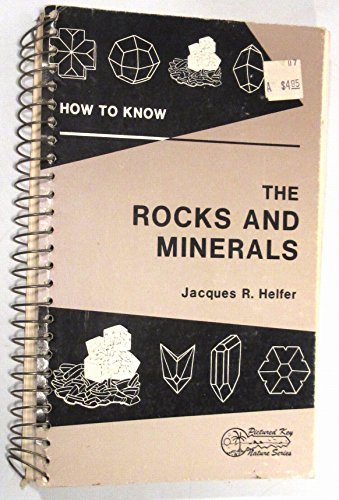 Stock image for How to know the rocks and minerals (Pictured key nature series) for sale by Half Price Books Inc.
