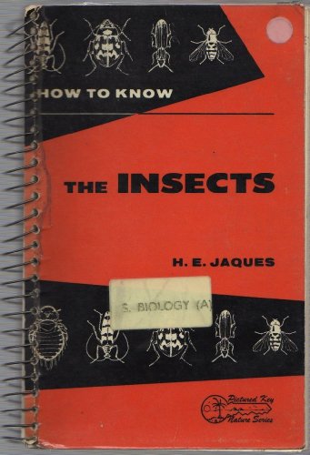 Imagen de archivo de How to Know the Insects a la venta por Wonder Book