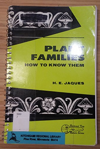 9780697048400: How to Know the Plant Families (Pictured Key Nature Series)